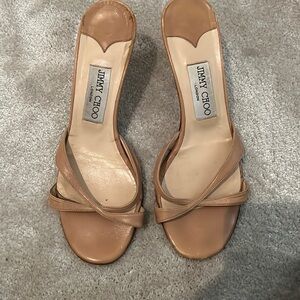 Jimmy choo thong kitten heel